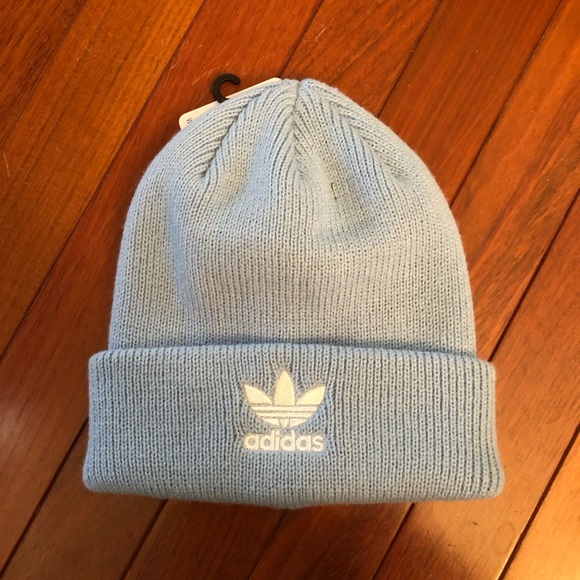 adidas Accessories - NWT adidas Knit Beanie Hat light blue